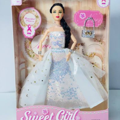 عروسة المفصلات 👱🏻&zwj;♀️🦿🦾👱🏻&zwj;♀️ بالفستان السواريه 👗